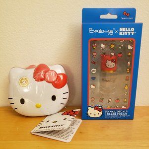 Hello Kitty Lip Smacker + Créme Shop x Hello Kitty Nail Decals & Clear Polish